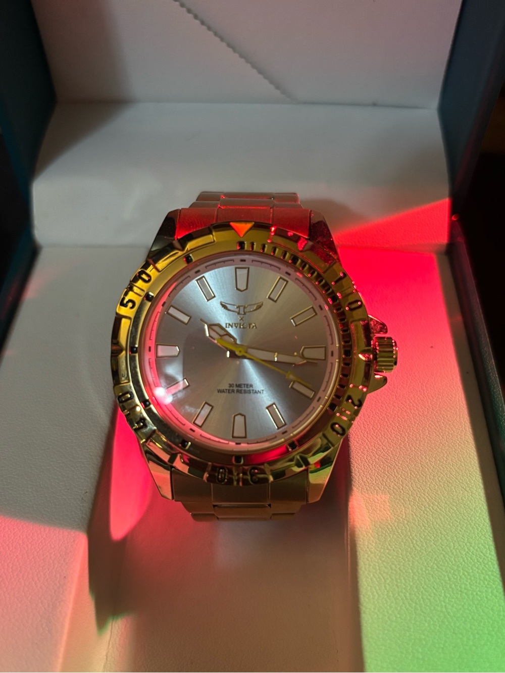 Invicta Men's Gold-Tone Steel Quartz Watch - Gold